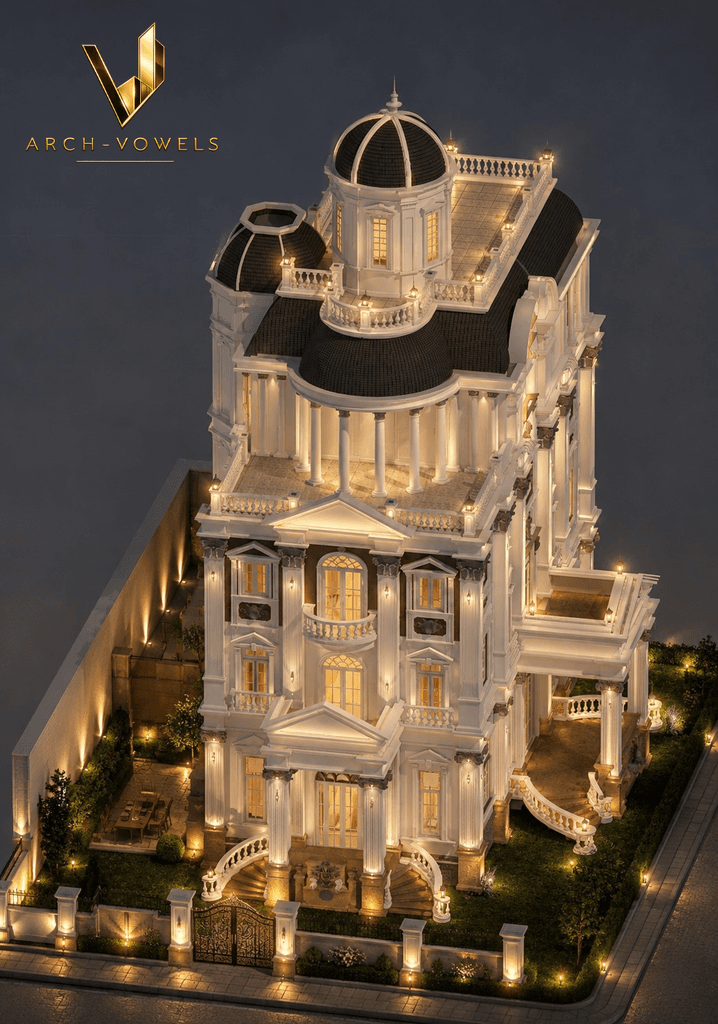 Modern Elevation Mansion — Private Residence